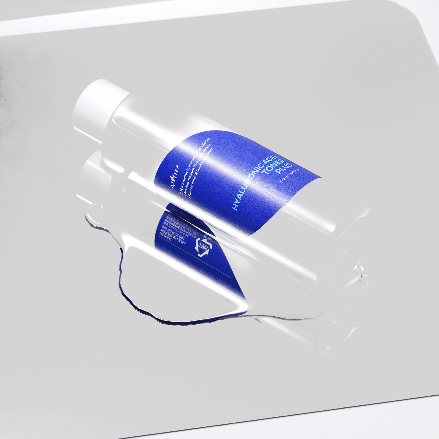 Зволожуючий тонер з гіалуроновою кислотою Isntree Hyaluronic Acid Toner 200 мл texture