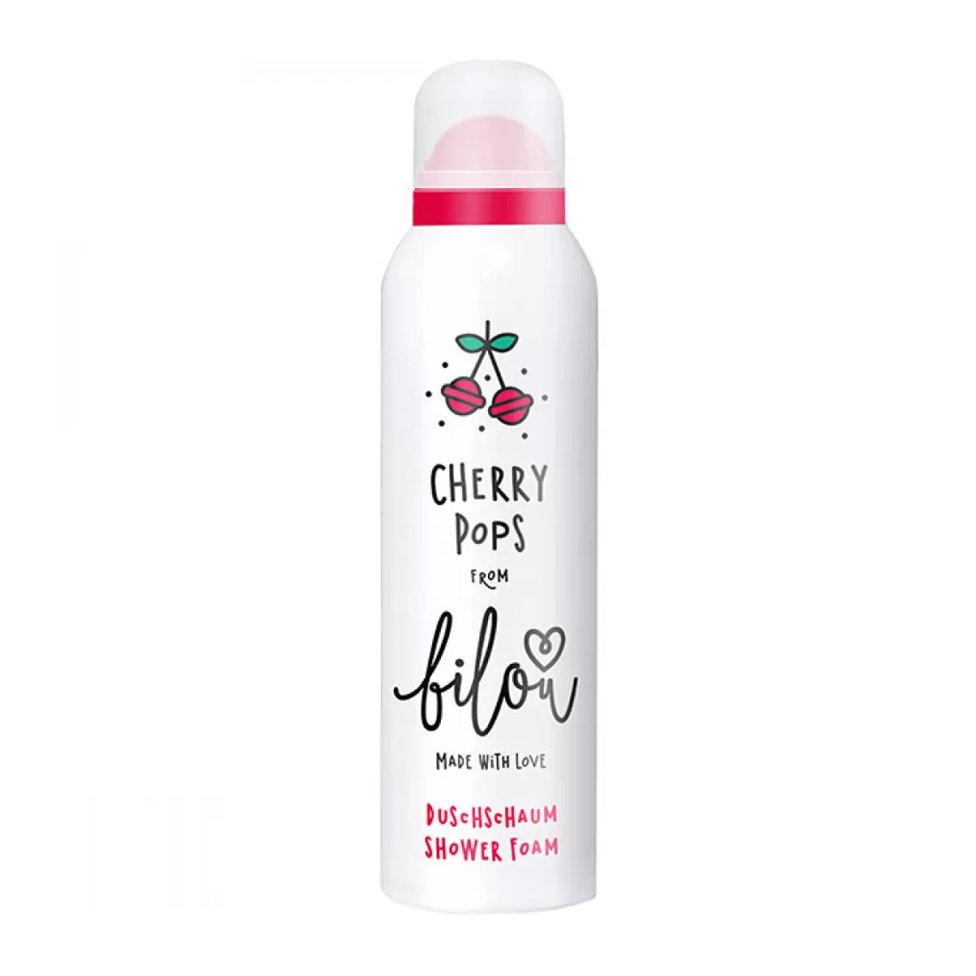 Пінка для душу «Вишневі цукерки» Bilou Cherry Pops Shower Foam
