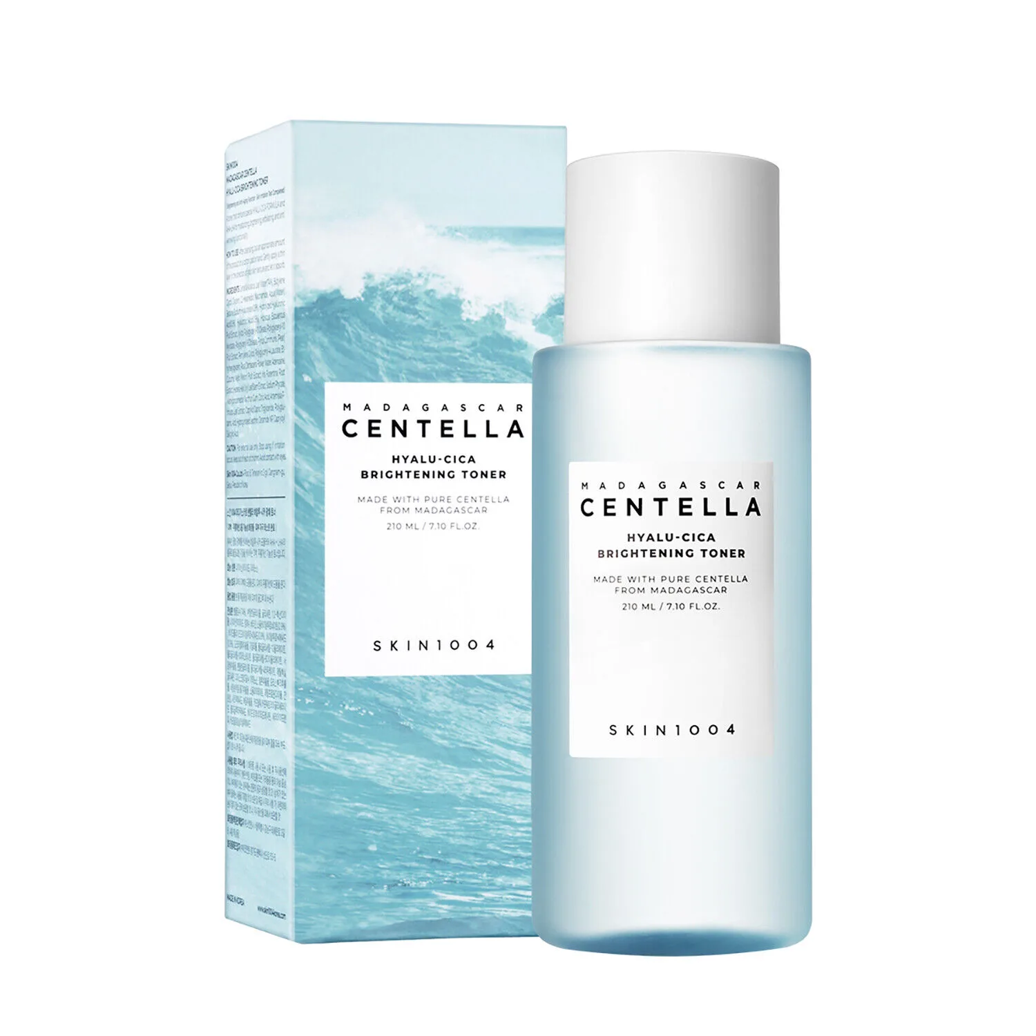 Гіалуроновий тонік із центеллою SKIN1004 Madagascar Centella Hyalu-Cica Brightening Toner 210 ml