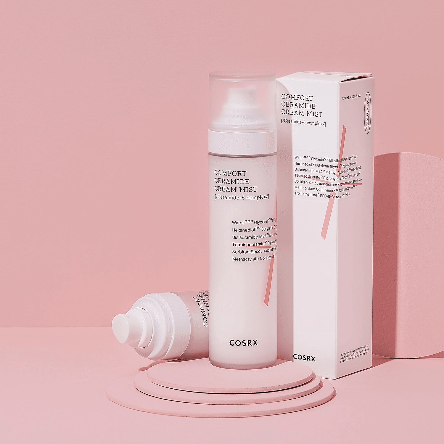 Заспокійливий спрей з кермідами COSRX Balancium Comfort Ceramide Cream Mist 1