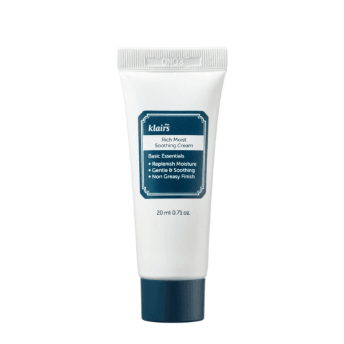 Мініатюра крему для глибокого зволоження шкіри DEAR, KLAIRS Rich Moist Soothing Cream 20 ml