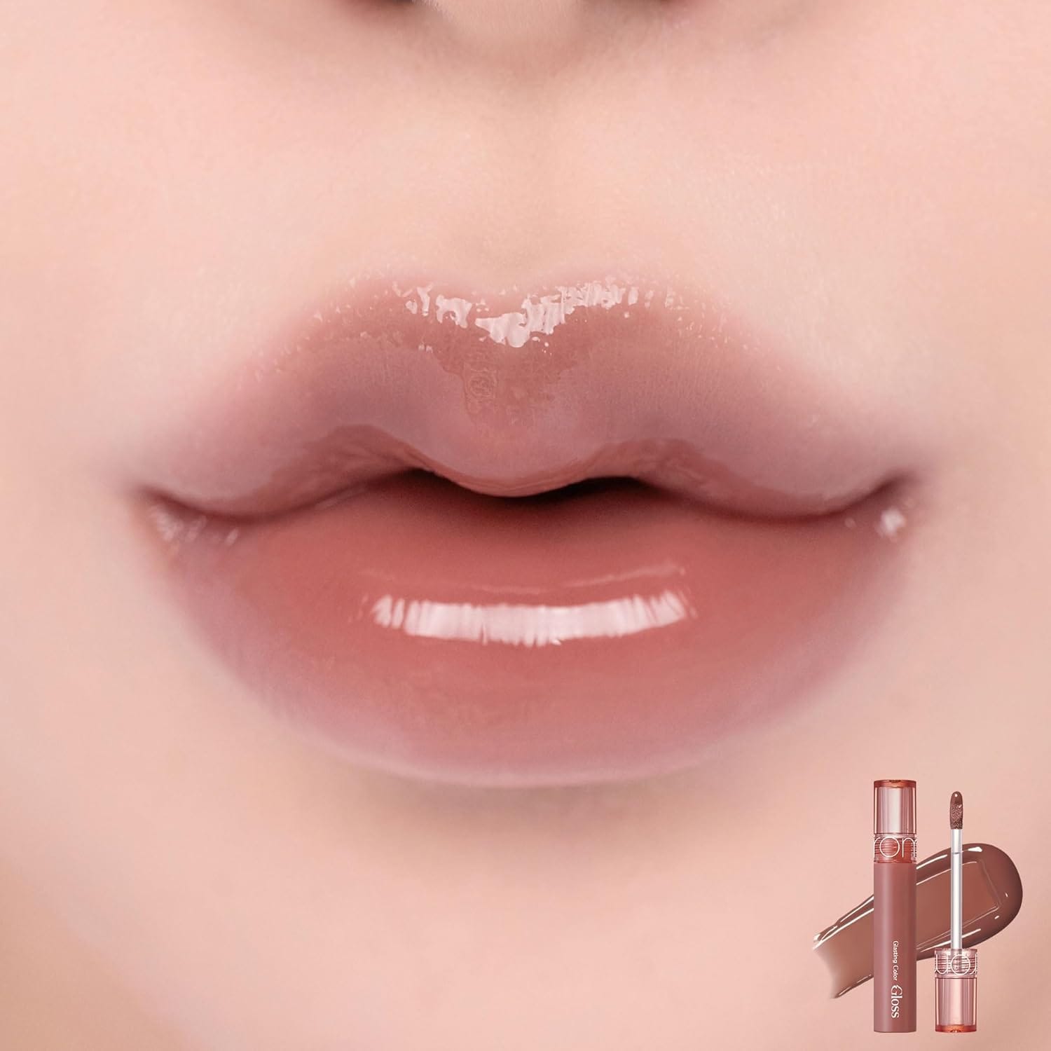Блиск для губ у відтінку троянди rom&nd Glasting Color Gloss #06 Deepen Moor 1