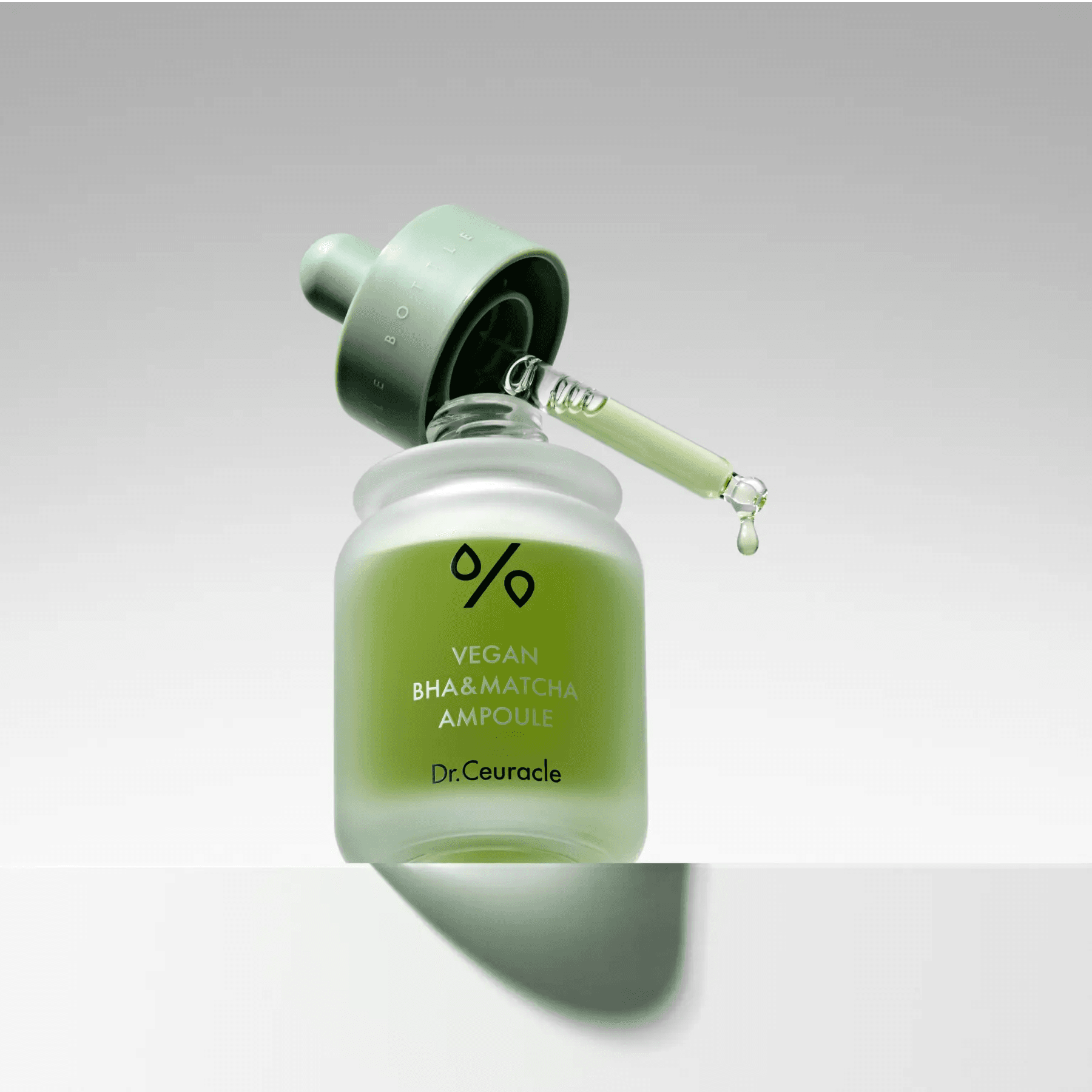Ампульна сироватка з BHA кислотою та екстрактом матчa Dr.Ceuracle Vegan BHA&Matcha Ampoule 1