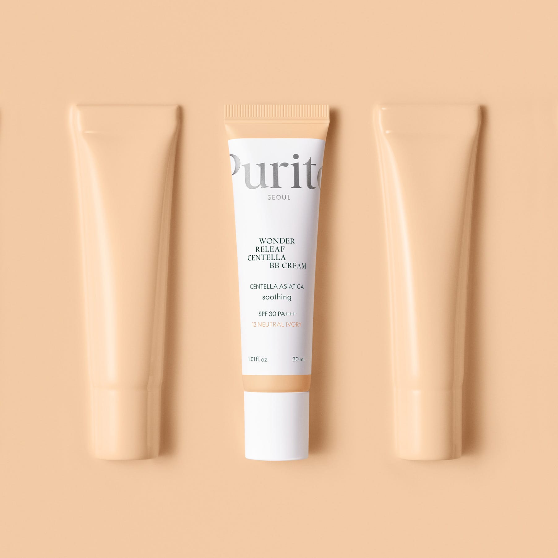 BB-крем з екстрактом центелли Purito Seoul Wonder Releaf Centella BB Cream 13 Neutral Ivory 1