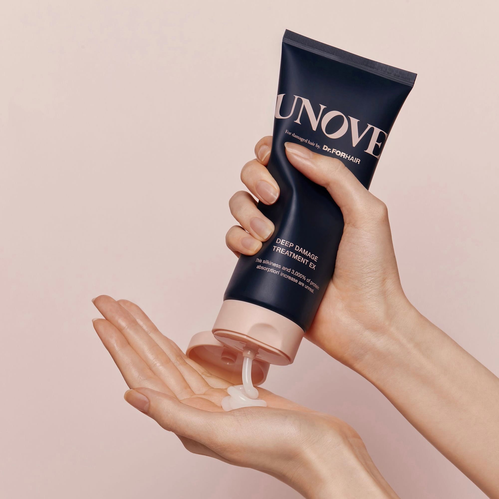 Протеїнова маска для пошкодженого волосся UNOVE Deep Damage Treatment EX, (саше) 10 мл 1