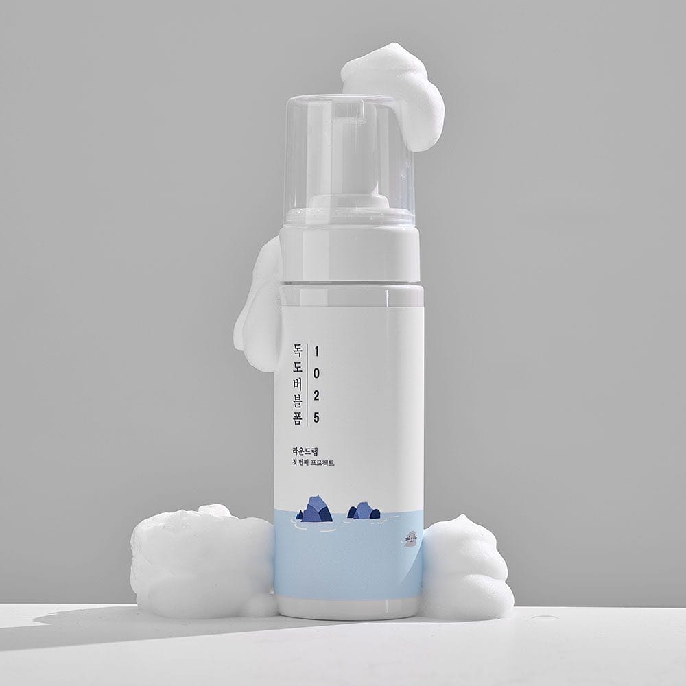 Очищуюча пінка для проблемної шкіри ROUND LAB 1025 Dokdo Bubble Foam 1