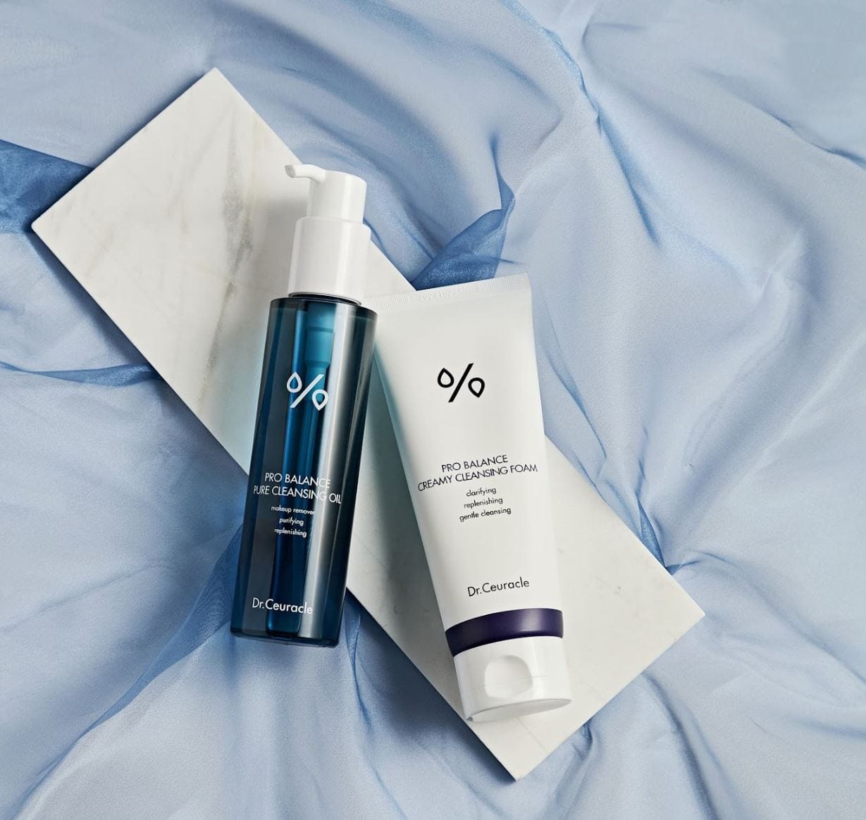 Набір для двоетапного очищення шкіри з пробіотиками Dr.Ceuracle Pro Balance Cleansing Duo Set, 2 в 1 1