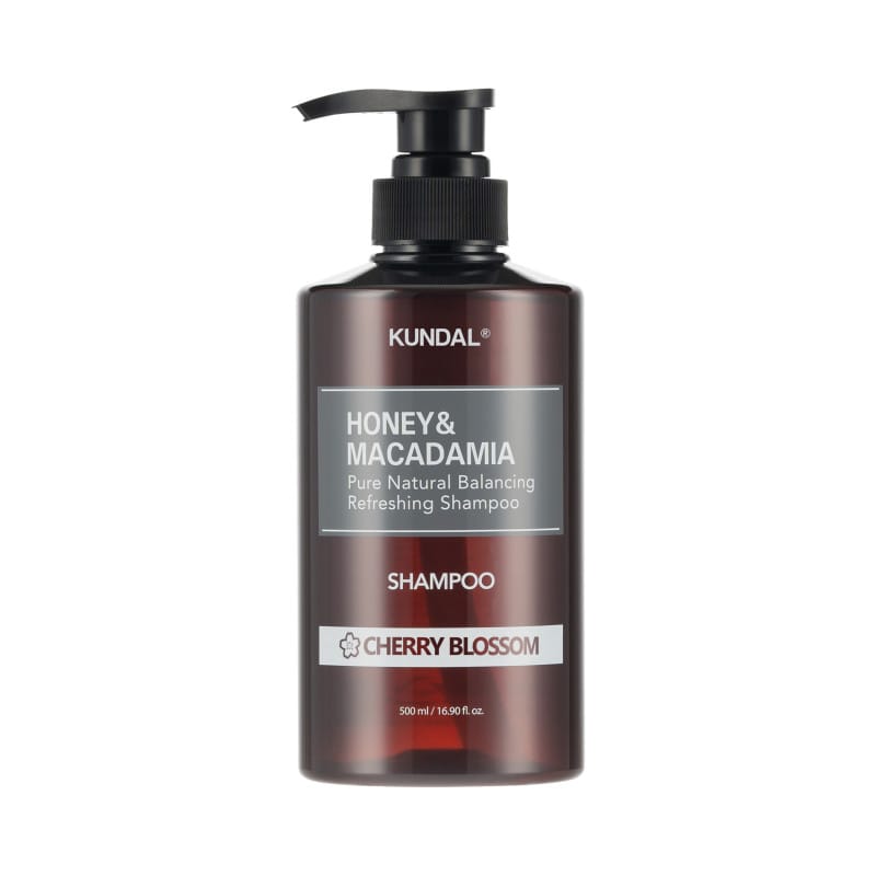 Шампунь відновлюючий "Вишневий Цвіт" Kundal Honey & Macadamia Nature Shampoo Cherry Blossom