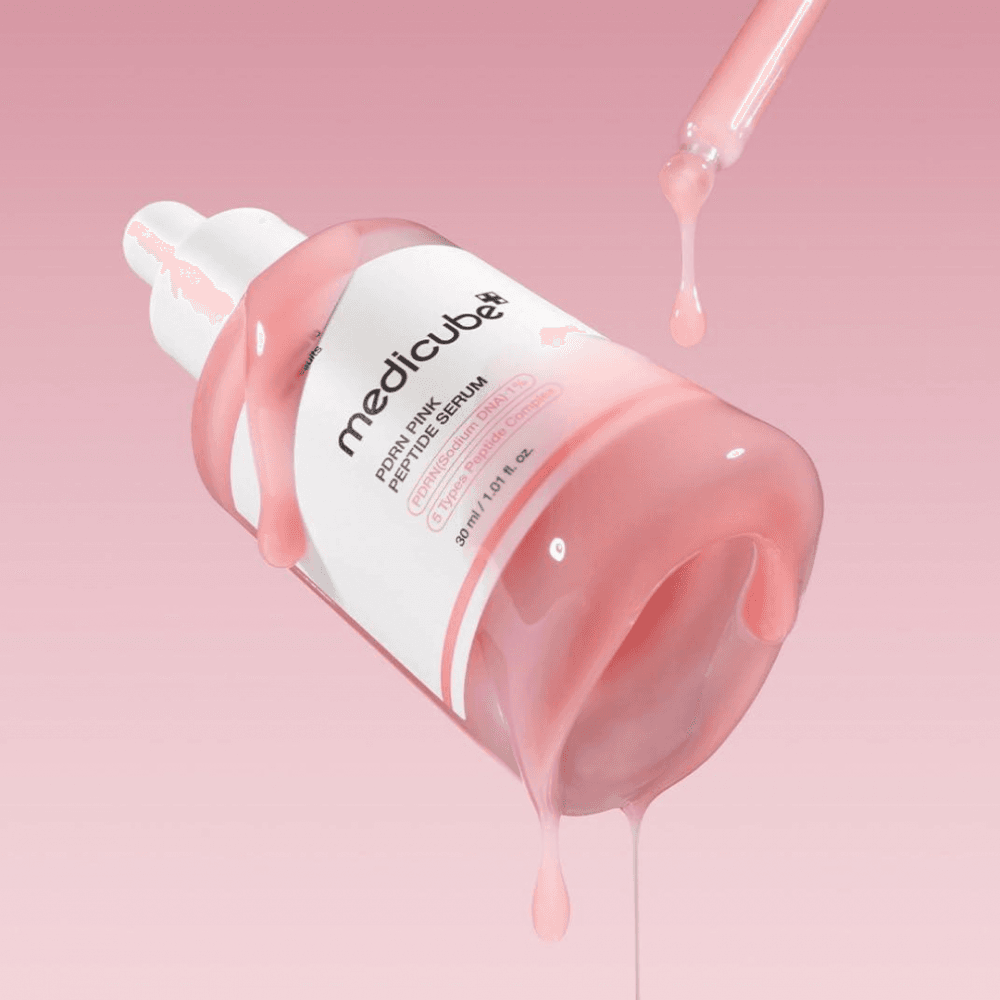 Відновлювальна сироватка з полінуклеотидами та пептидами Medicube PDRN Pink Peptide Serum 2