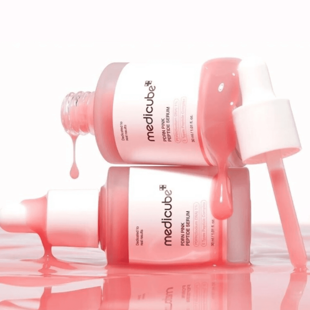 Відновлювальна сироватка з полінуклеотидами та пептидами Medicube PDRN Pink Peptide Serum 1