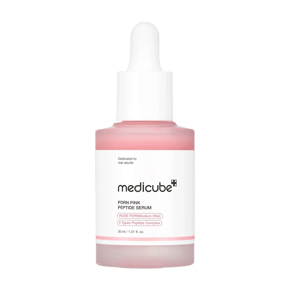 Відновлювальна сироватка з полінуклеотидами та пептидами Medicube PDRN Pink Peptide Serum
