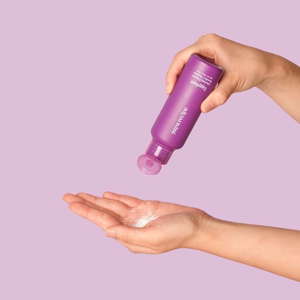 Ензимна пудра з екстрактом баклажана Papa Recipe Eggplant Enzyme Powder Cleanser Poutch 50 г 1