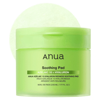 Заспокійливі пади з азелаїновою та гіалуроновою кислотами Anua Azelaic 10 Hyaluron Redness Soothing Pad
