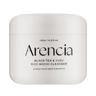 Очищувальна паста з чорним чаєм і рисом Arencia Black Tea Rice Mochi Cleanser