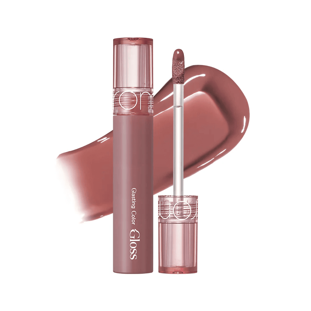 Блиск у нюдово-ліловому відтінку rom&nd Glasting Color Gloss #05 Dim Mauve