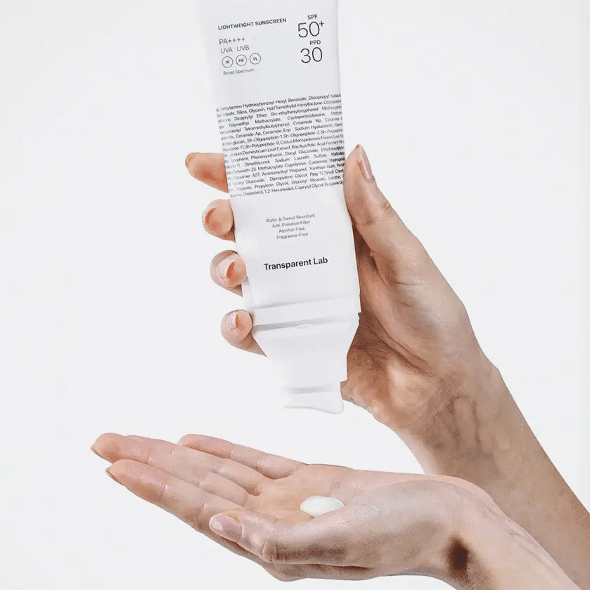Легкий сонцезахисний крем Transparent-Lab Lightweight Sunscreen SPF50+ 2