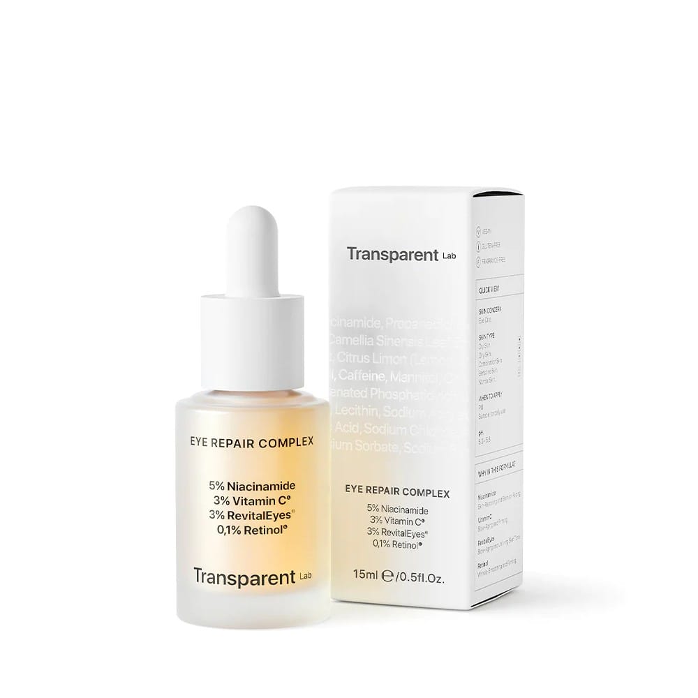 Нічний серум з ретинолом та вітаміном С для шкіри навколо очей Transparent-Lab Eye Repair Complex