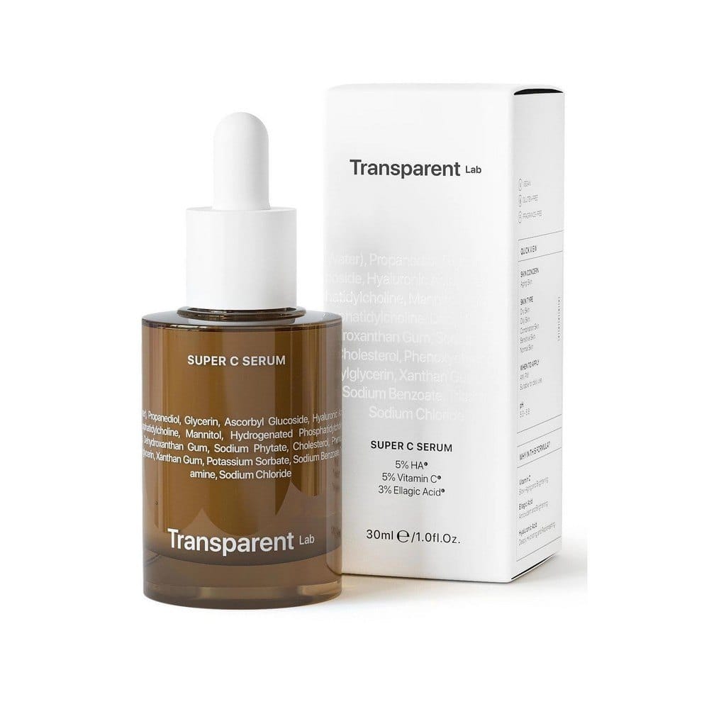 Сироватка від тонких зморшок і для пружної шкіри Transparent-Lab Super C Serum