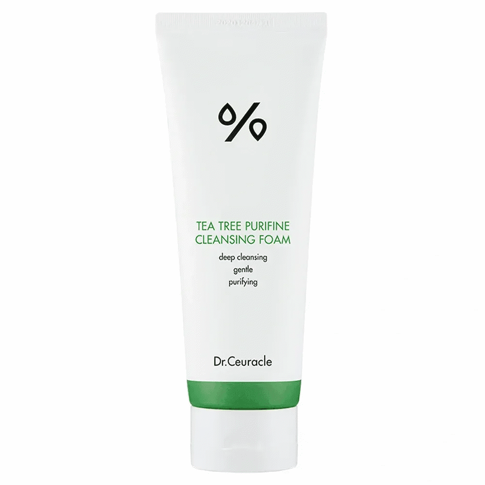 Гель-пінка для вмивання з екстрактом чайного дерева Dr.Ceuracle Tea Tree Purifine 30 Cleansing Foam