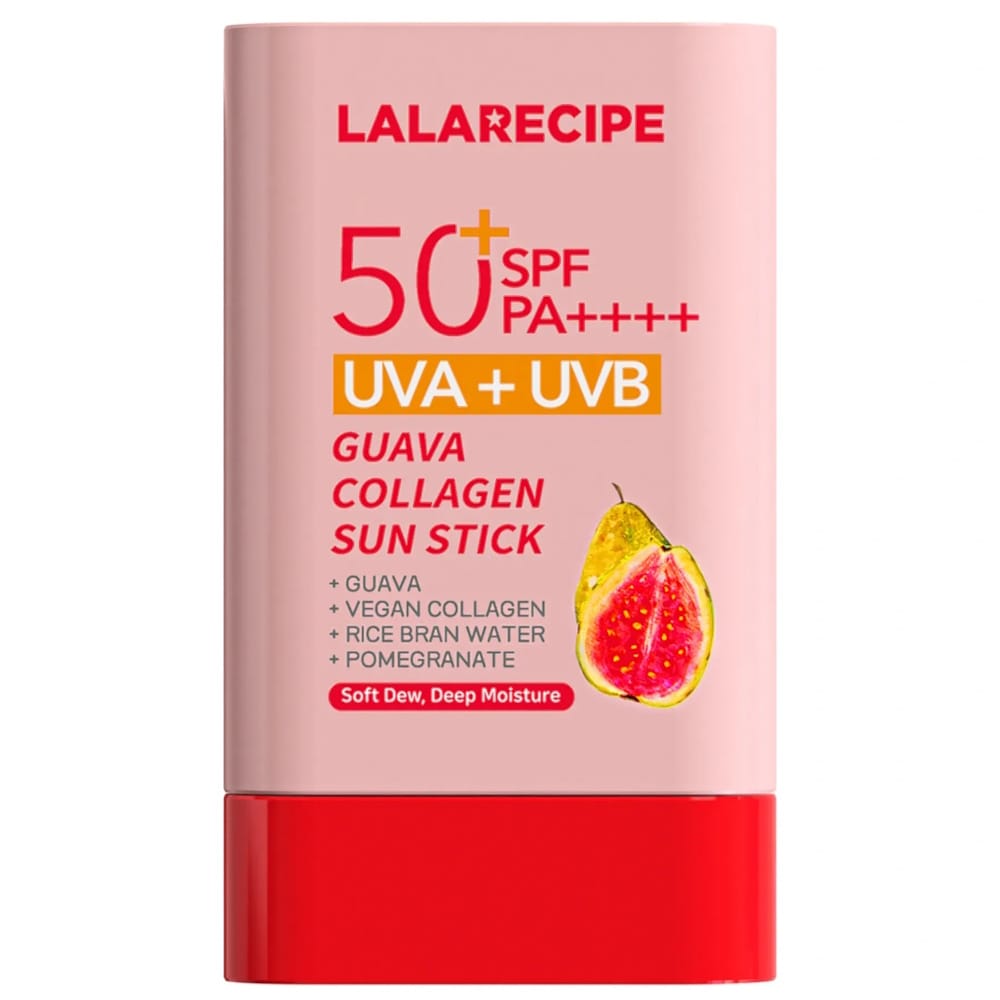 Сонцезахисний стік з екстрактом гуави та колагену LALARECIPE Guava Collagen Sun Stick