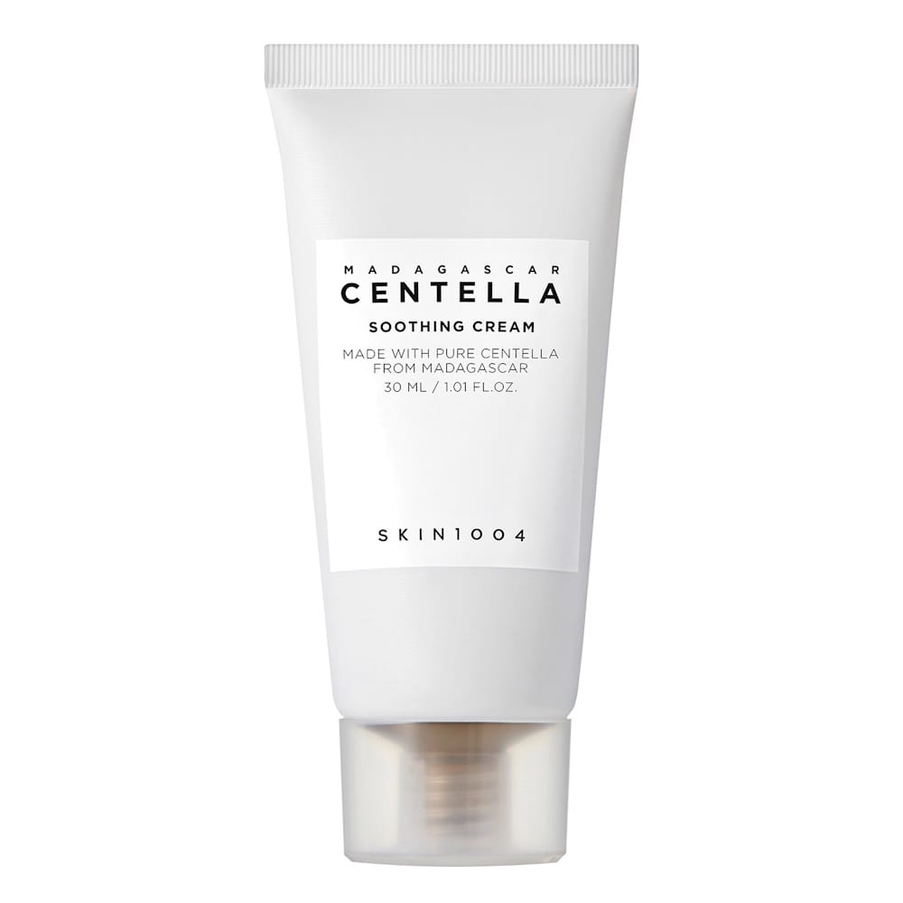Мініатюра заспокійливого крему для обличчя з центеллою SKIN1004 Madagascar Centella Soothing Cream 30 мл