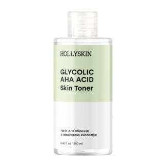 Тонік для обличчя з гліколевою кислотою HOLLYSKIN Glycolic AHA Acid