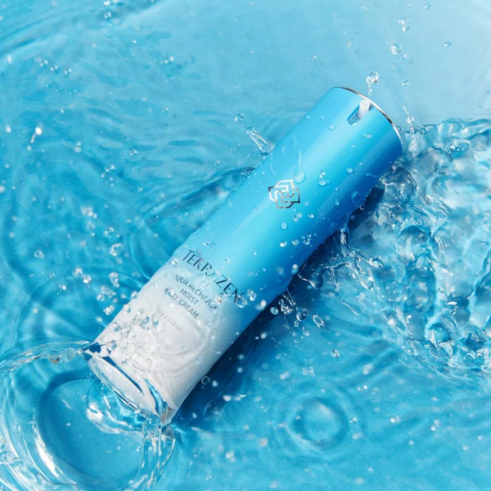 Гель-крем для обличчя TERRAZEN Aqua Recharge Moist Gel Cream 1