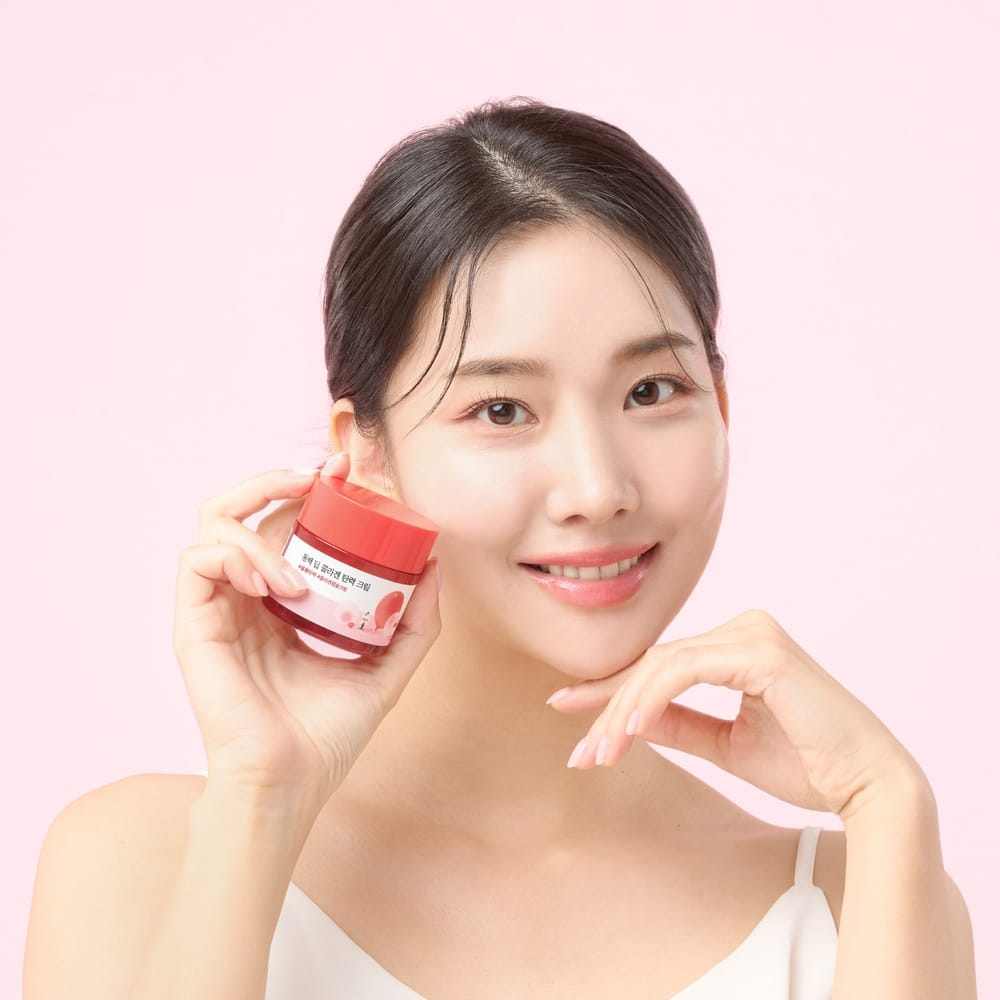 Крем з колагеном ROUND LAB Camellia Deep Collagen Firming Cream 2