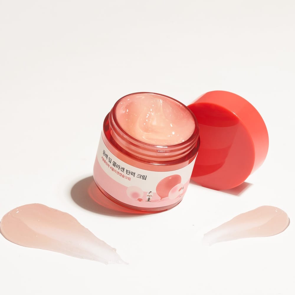 Крем з колагеном ROUND LAB Camellia Deep Collagen Firming Cream 1