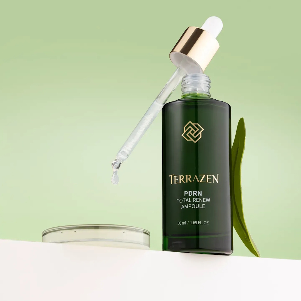 Відновлююча ампульна сироватка з полінуклеотидами PDRN TERRAZEN PDRN Total Renew Ampoule 3