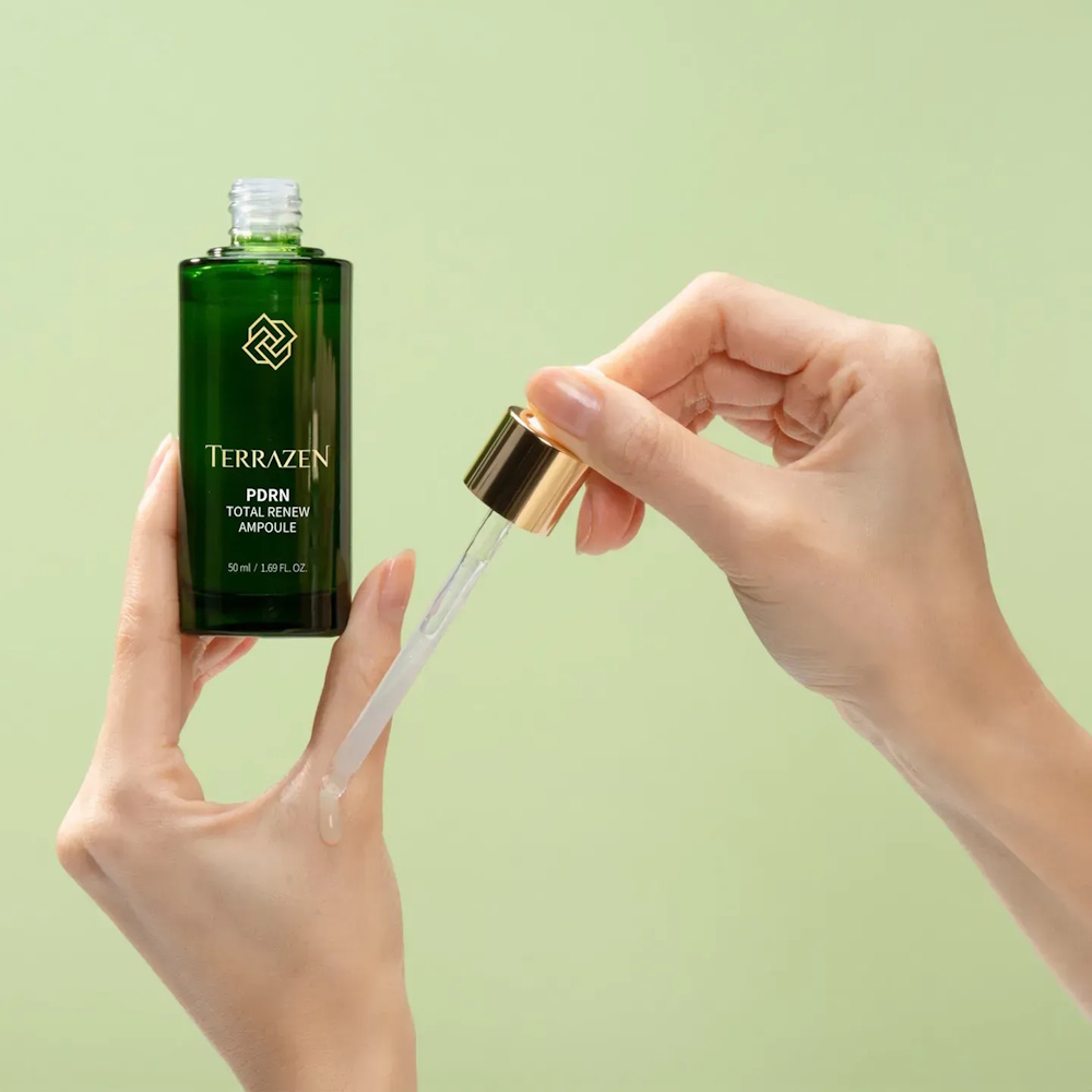Відновлююча ампульна сироватка з полінуклеотидами PDRN TERRAZEN PDRN Total Renew Ampoule 1