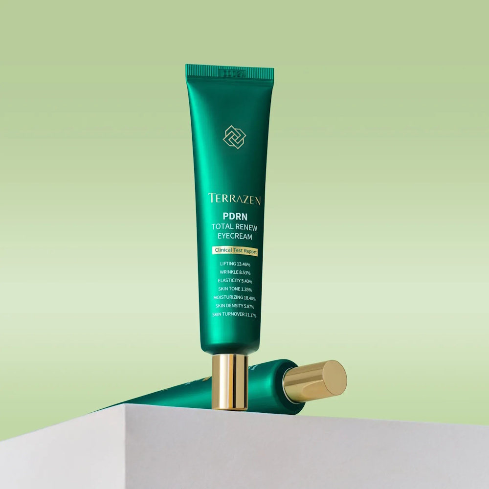 Відновлюючий крем під очі з полінуклеотидами TERRAZEN PDRN Total Renew Eye Cream 1