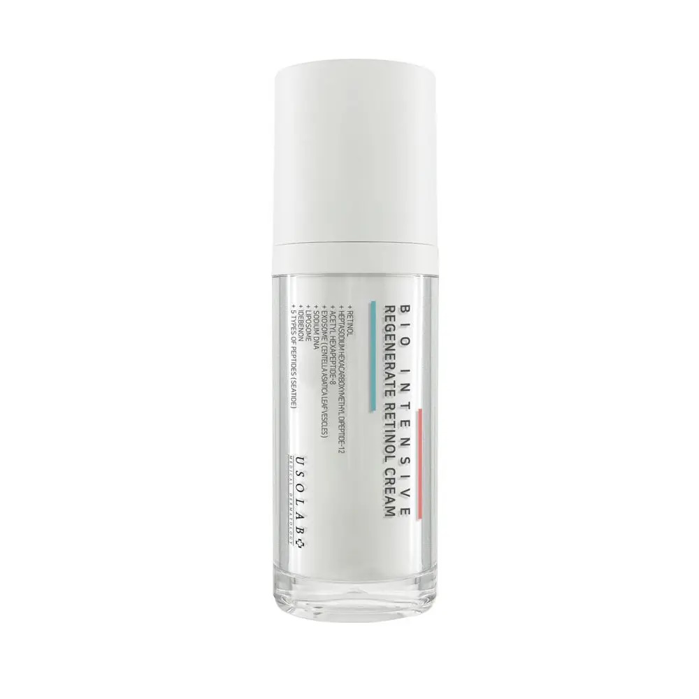 Крем для обличчя з ретинолом та полінуклеотидами Usolab Bio Intensive Regenerate Retinol Cream