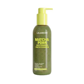 Пінка для вмивання LALARECIPE Matcha PDRN Self-Foaming Pack Cleanser